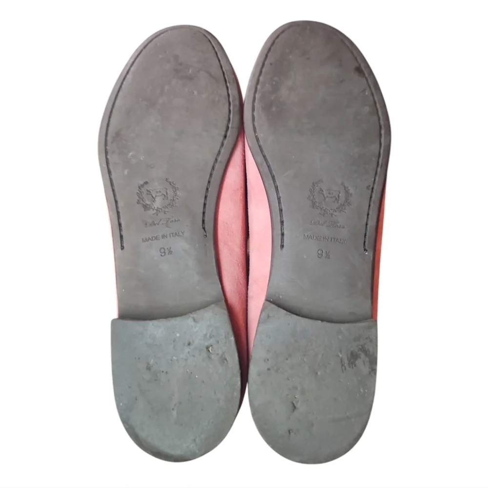DEL TORO | Pink Suede Milano Loafers 39.5 / US 9.5